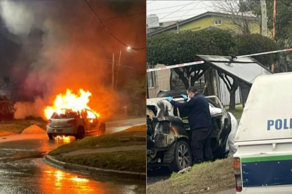 Encontraron dos cuerpos calcinados dentro de un auto e investigan un ajuste de cuentas