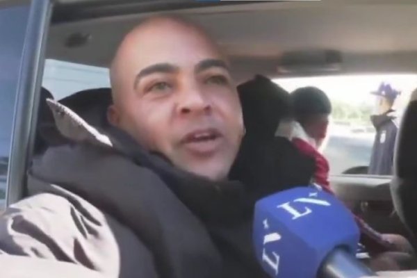 Detuvieron a un manifestante que amenazó de muerte al presidente Milei en plena transmisión televisiva