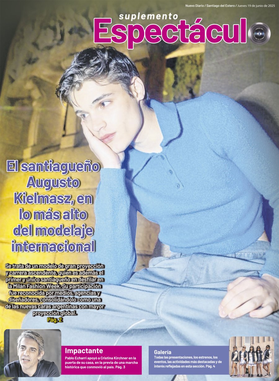 Tapa del suplemento papel