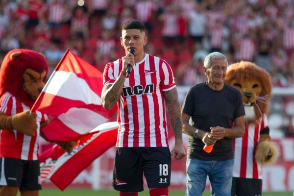 La barra de Estudiantes, ante un posible regreso de Marcos Rojo: “Persona no grata”