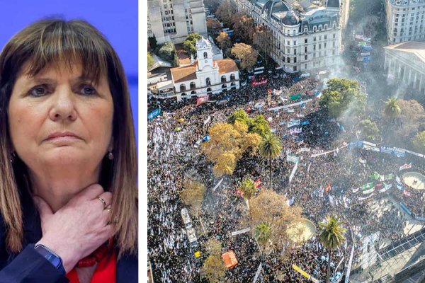 Bullrich minimizó la marcha de apoyo a CFK: 