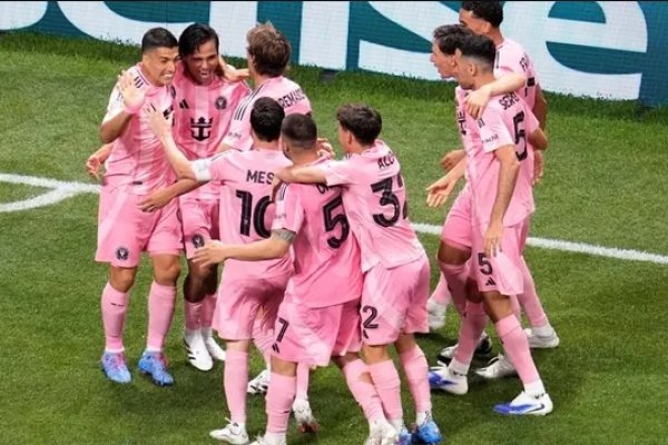 Inter Miami, con gol de Messi, le ganó 2-1 a Porto y se ilusiona con avanzar en el Mundial de Clubes