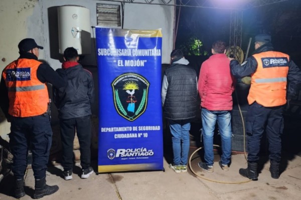 Robaron reflectores del pórtico de Ahí Veremos y terminaron detenidos