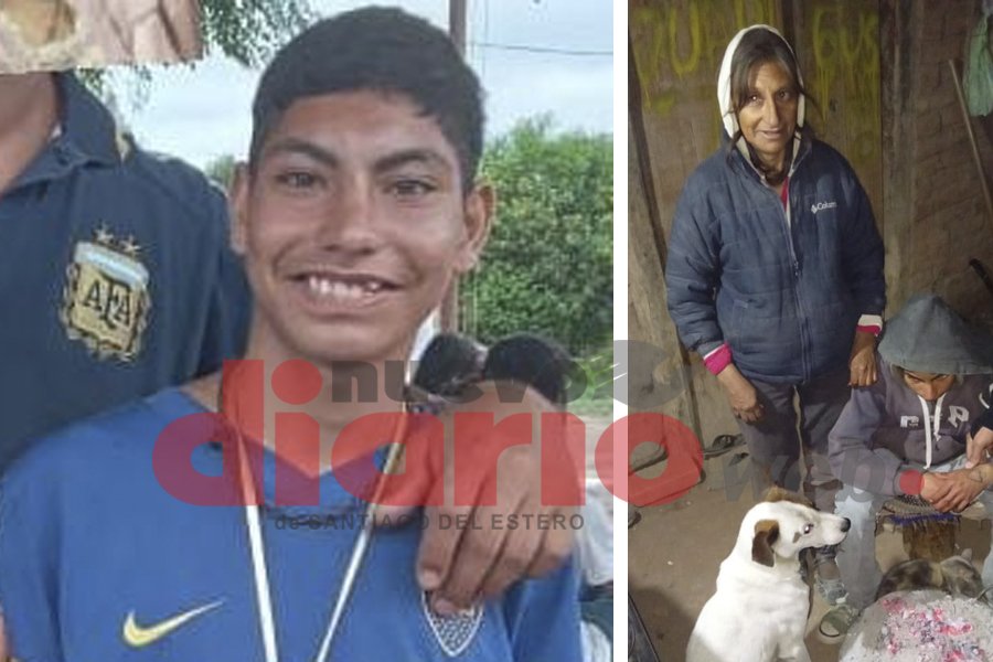 A la derecha, Kevin ya junto a su madre. A la derecha, Kevin ya junto a su madre.