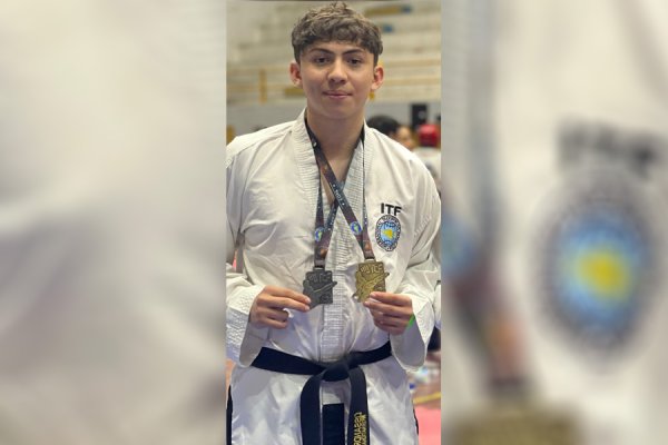 Lissandro Villa suma competencia para el Mundial Italia 2025 de Taekwondo