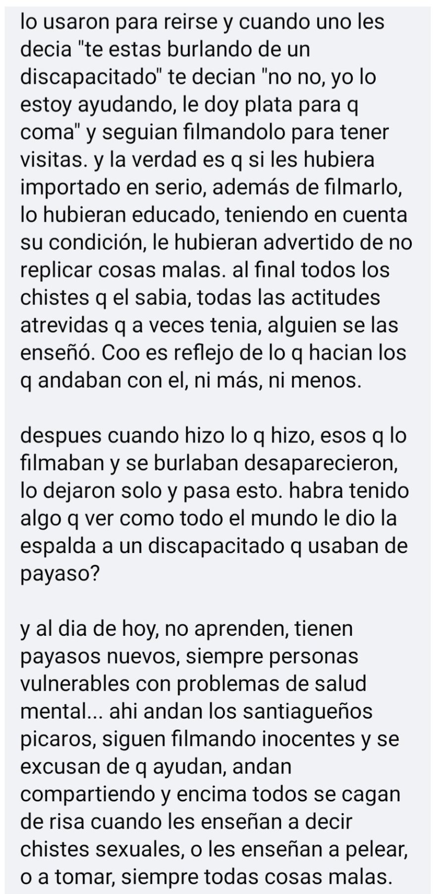 Reflexi&oacute;n de las redes sociales