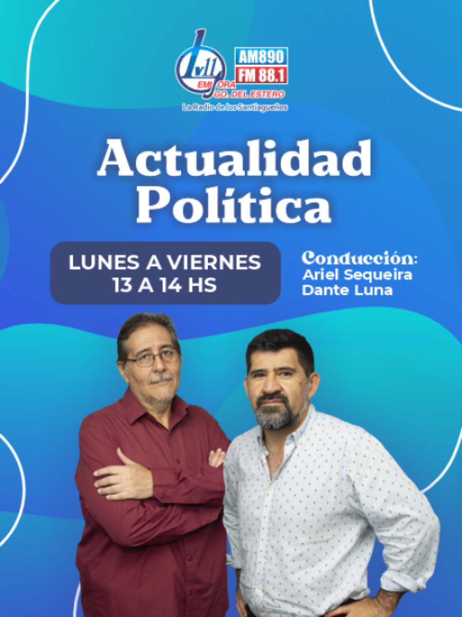 Dante F. Luna (derecha).