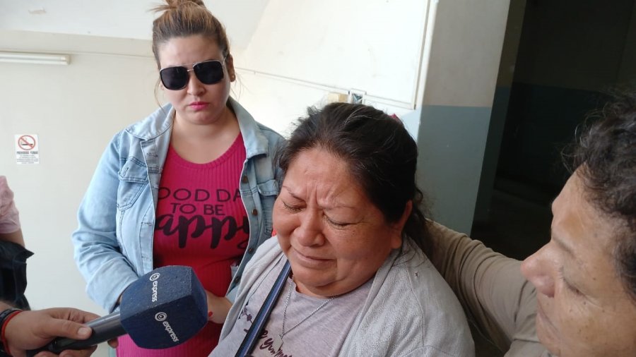 <b>Karina Sosa, la mam&aacute; de la v&iacute;ctima, conforme con la sentencia.</b>