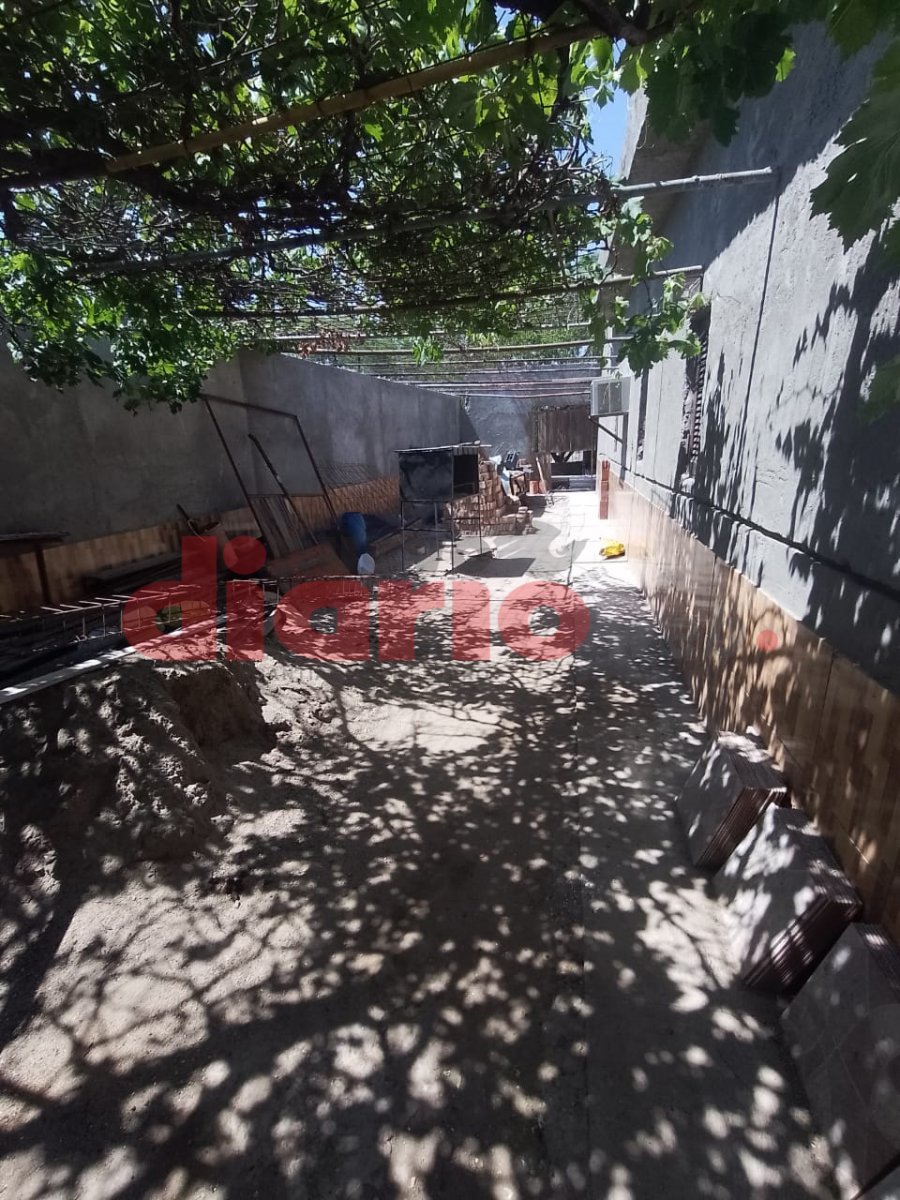 <b>El pasillo de la vivienda.</b>