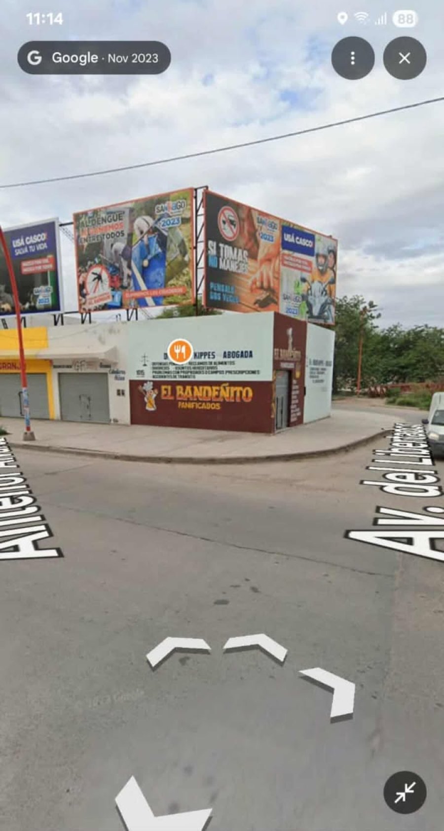 <b>La zona donde ocurri&oacute; el robo.</b>