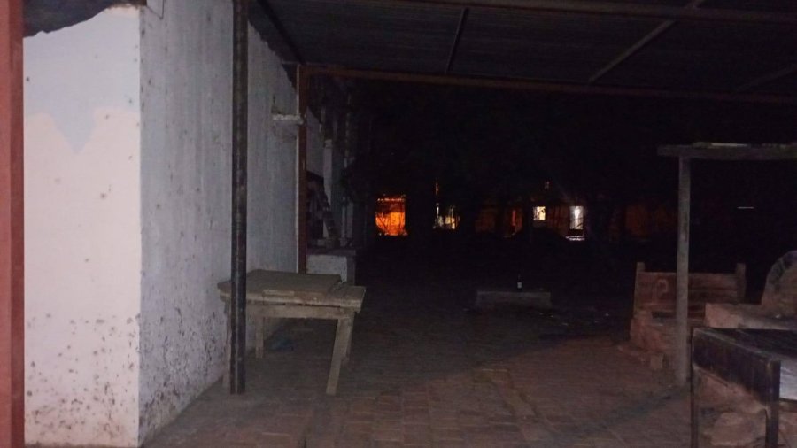<b>El sector quedó completamente a oscuras.</b>