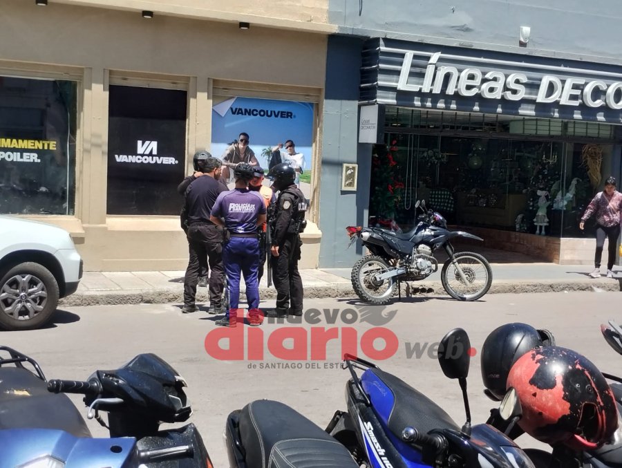 <b>Polic&iacute;as investigaban el episodio.</b>
