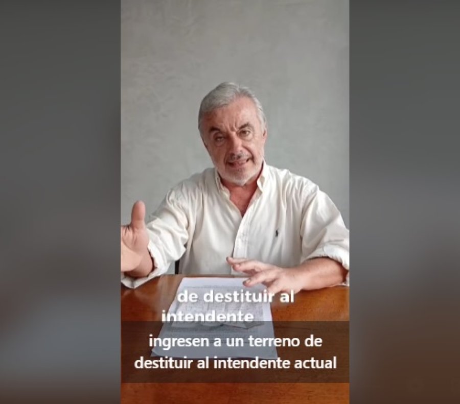 El video de Chabay Ruiz en redes, de febrero del a&ntilde;o pasado.