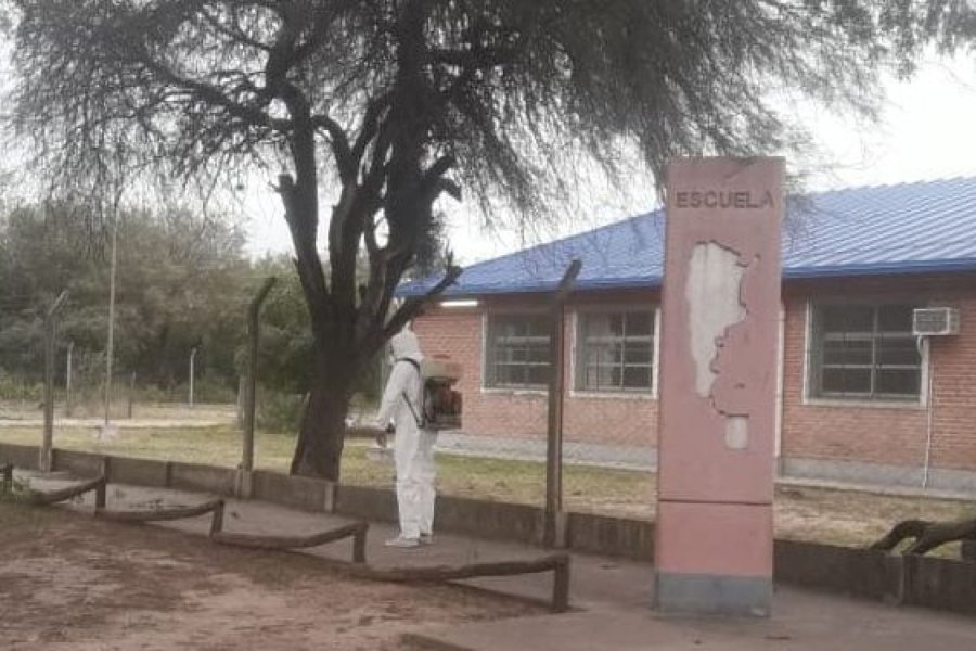 La provincia abarca todo el territorio con fumigaciones.
