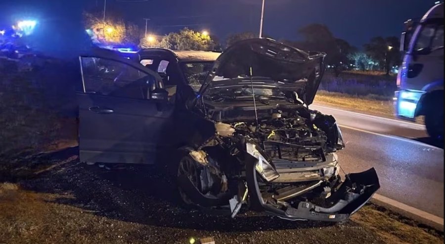 As&iacute; qued&oacute; el auto en el fat&iacute;dico accidente.