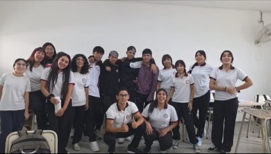 Alumnos de la Escuela T&eacute;cnica N&deg; 11 Independencia