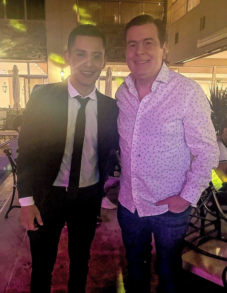 Pablo y el Dr. Zamora.