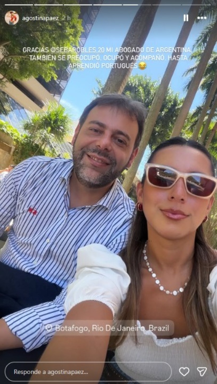 Sebasti&aacute;n Robles, abogado de Agostina.