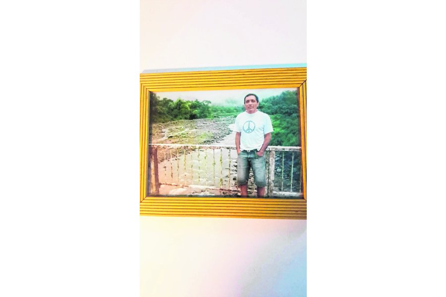 Miguel, posa tras un paseo a Tucumán.