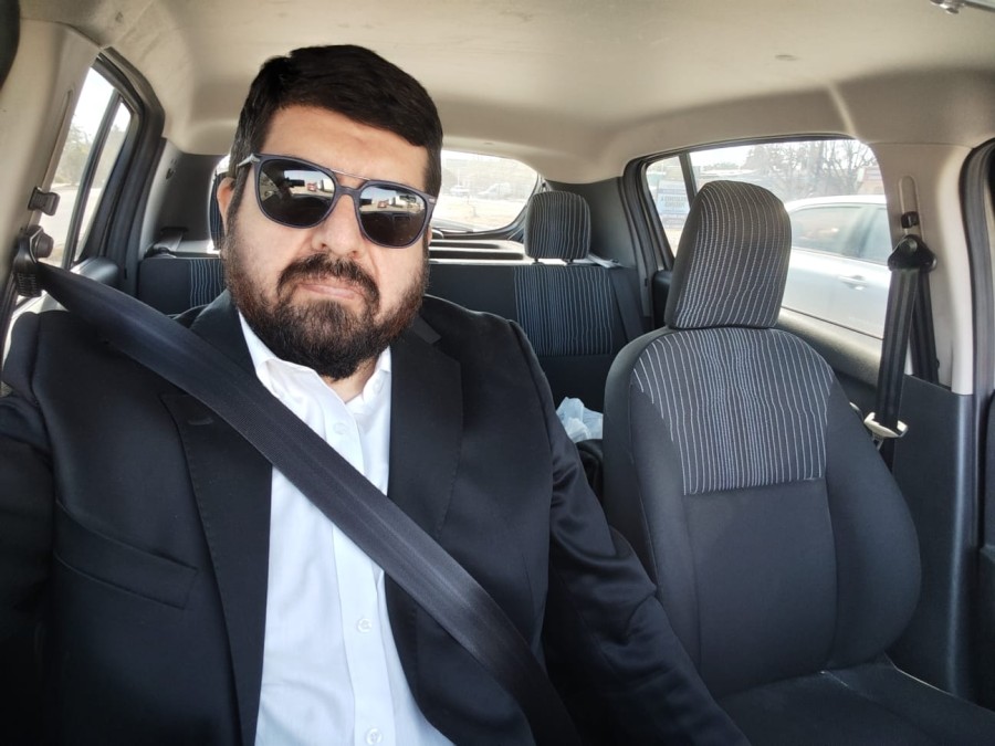 El Dr. Diego Alfredo Leguizamón, abogado de la filicida.