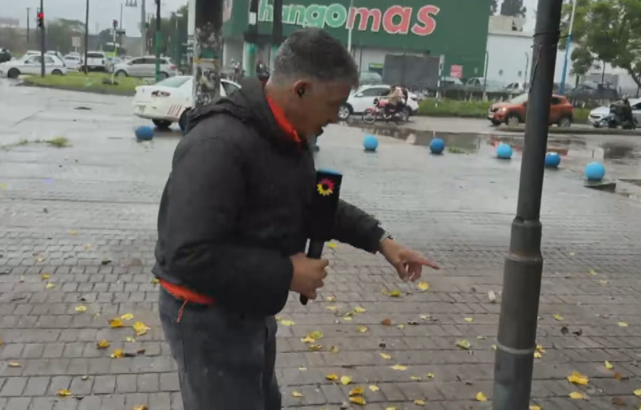 El poste que caus&oacute; la tragedia.