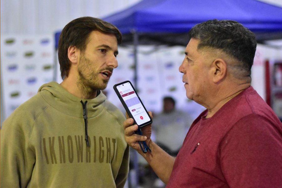 Sebastian Gelid diálogo con Nuevo Diario.