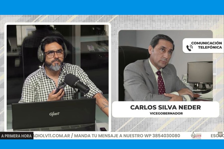 El vicegobernador se mostr&oacute; muy agradecido, como siempre, a La Radio de los Santiague&ntilde;os.