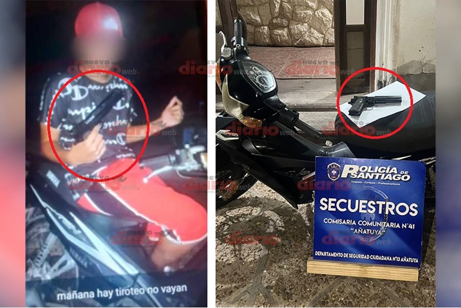 Se peritaron los elementos secuestrados (Foto Nuevo Diario Web).
