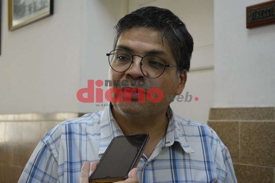Rector de la T&eacute;cnica N&deg; 3, Ing.Santiago Maradona, Gustavo Paz.
