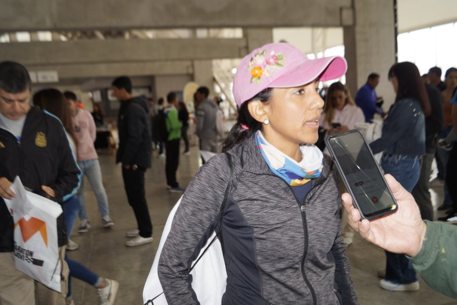 Daniela Jiménez, felicitó la organización.
