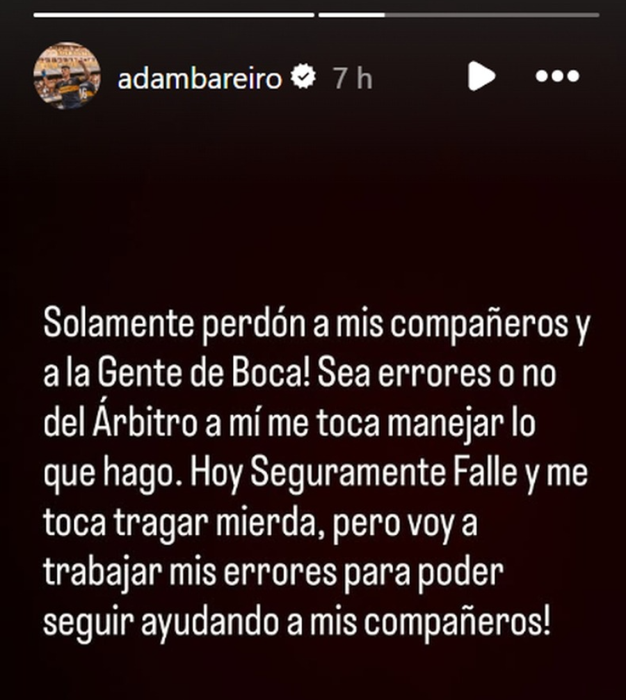 Bareiro ven&iacute;a teniendo cruces con los defensores de Cruzeiro minutos antes de la roja.