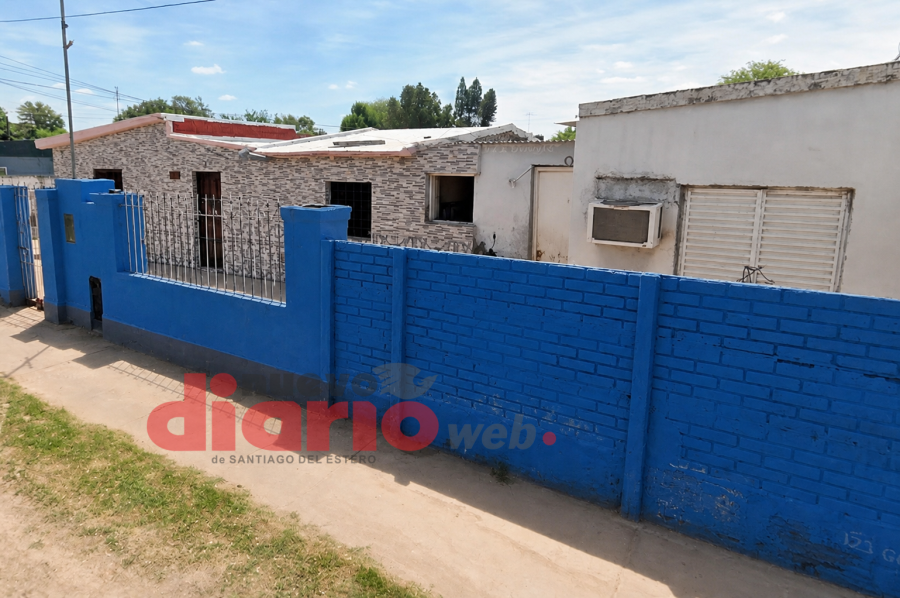 El lugar de la tragedia.