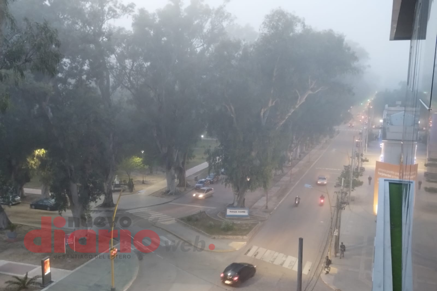 A las 7:30 segu&iacute;a as&iacute;.