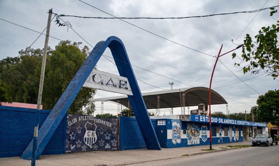 Fachada del club Estudiantes.