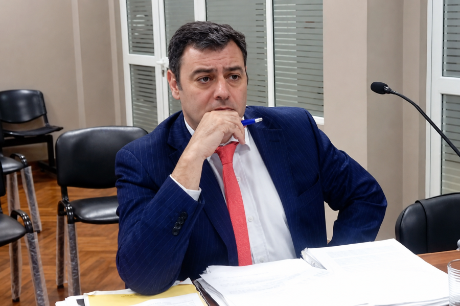 El Dr. Marcelo Sgoifo, querellante.