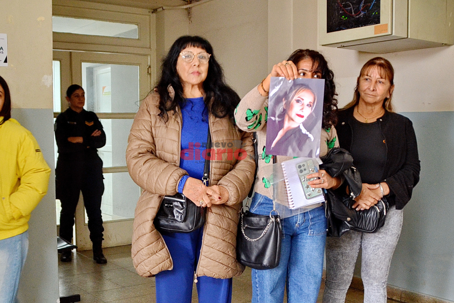 Familiares de Liberata del Carmen.