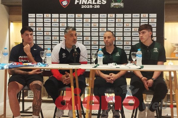 Quimsa y Gimnasia presentaron la final de la Liga Nacional de Básquet