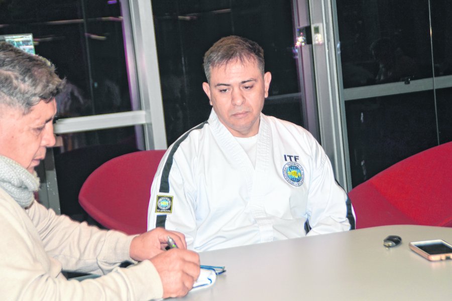 Cáceres, tuvo una extensa charla con Nuevo Diario.