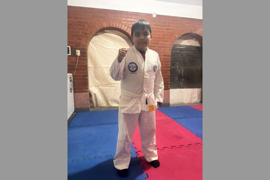 Felipe Díaz, con 10 años, quiere ganar en River.