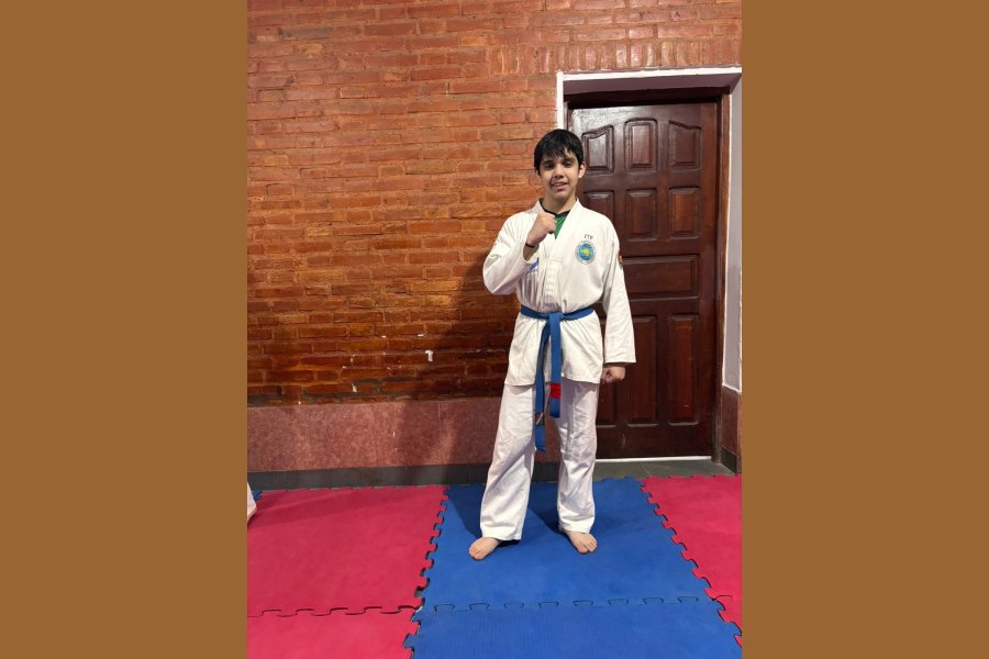 Maximo Sayago 12 años de edad.
