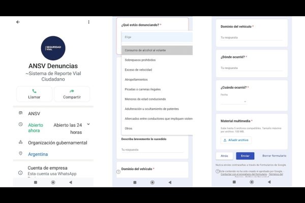 Ya se pueden denunciar por WhatsApp a conductores peligrosos, este es el paso a paso