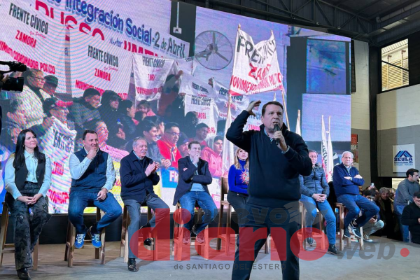 Llamil Abdala fue presentado como candidato a intendente de La Banda por el Frente Cívico