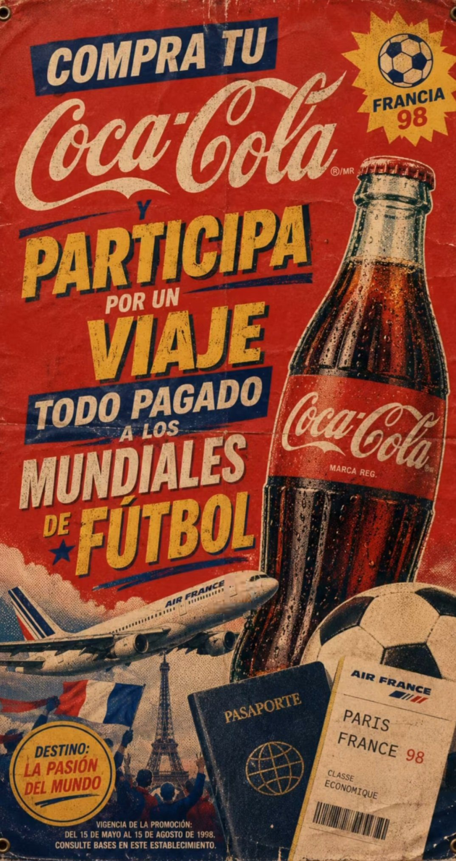 La promoci&oacute;n de Coca-Cola.