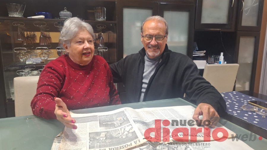 Elena Jozami y H&eacute;ctor Sayago.