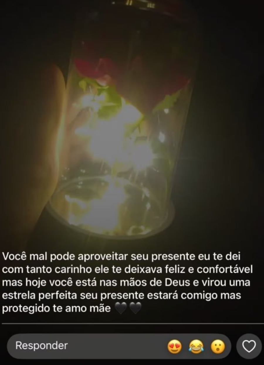 El emotivo posteo a su madre.