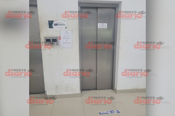 Por corte de un cable de tracción, se desplomó un ascensor en Tribunales
