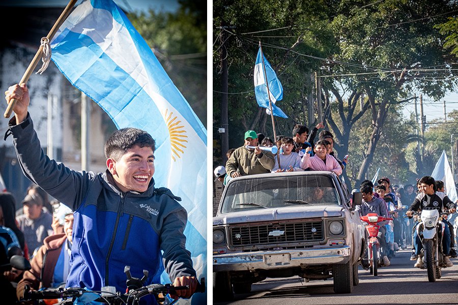 Todos en las calles (Fotos de Emanuel Álvarez).