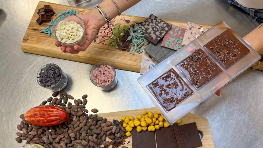 <i>El modelo bean to bar prioriza el origen del cacao y el control de todo el proceso de elaboraci&oacute;n.</i>