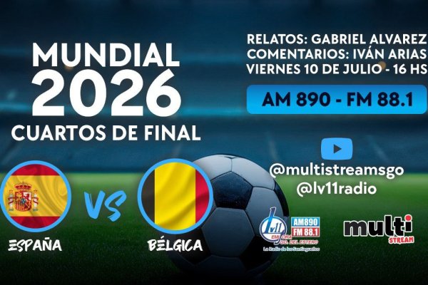 España y Bélgica buscan un lugar en semifinales y lo vivís por LV11