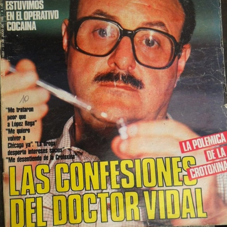 <i>Juan Carlos Vidal, el cient&iacute;fico argentino que qued&oacute; en el centro de la pol&eacute;mica por la crotoxina. (Foto: X / @PedroCasademunt).</i>